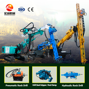 Khai Thác Mỏ bánh xích giàn khoan đá DTH Máy khoan lỗ khoan cho mỏ đá nổ lỗ xây dựng trang web khoan đá sâu - Product Image 4