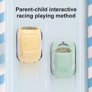 Ensemble de jouets de voiture pour enfants, dessin animé, petite voiture, cadeaux d'anniversaire pour nouveau-nés, voitures à inertie pour bébés de 0 à 12 mois avec tapis de jeu et sac de rangement - Product Image 3