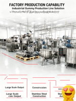 Machine de production de bonbons gélifiés et de guimauves