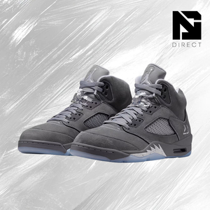 <span class=keywords><strong>Air</strong></span> <span class=keywords><strong>Jordan</strong></span> 5 Retro 'Wolf Grey' 2026 Chaussures de sport décontractées pour homme, respirantes, pour l'entraînement et le basketball - Product Image 2