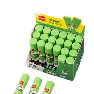 Barra de pegamento sólido a base de plantas Deli, 9 g, 24 unidades, no tóxico, para uso escolar y de oficina - Product Image 5