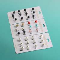 Broche florale polyvalente en perles, attache pour foulard/bandana, style ethnique pour le travail et le quotidien