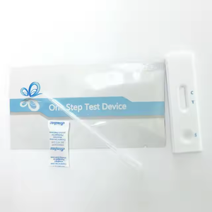 Vente en gros d'usine de fournitures médicales, kit de test de diagnostic de l'hépatite B approuvé CE, test rapide HBSAG IGG/IGM en une étape, bandelettes de test, cassette - Product Image 5
