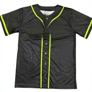 La mejor calidad en blanco hombres Softball niños béisbol Jersey Unisex manga corta béisbol camisa béisbol uniforme hombres en Pakistán - Product Image 1