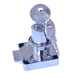 Serrure à came en alliage de zinc 338-32, 32 mm, pour meubles de chambre, hôtels, usage extérieur et armoires de bureau - Product Image 1
