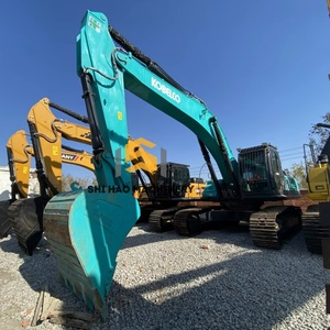 Approvisionnement direct usine, garantie après-vente, excavatrice minière sur chenilles d'occasion Kobelco 35 tonnes SK350LC du Japon - Product Image 1