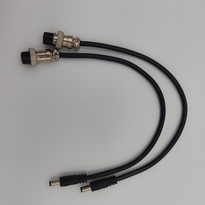 Câble 2*0,75 mm² DC5521 mâle vers M16 femelle 0,3 m, gaine en PVC cuivre pur, pour station d'alimentation portable et démarreur de batterie - Product Image 2