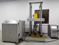 Machine d'essai de fatigue électro-hydraulique 100kN 50kN pour barres stabilisatrices de systèmes d'essieux de voitures et de camions