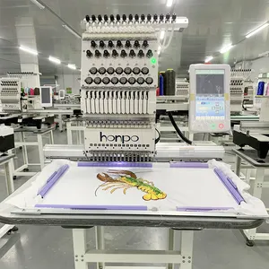 High Speed Flat single head Embroidery Machine Sequin Embroidery Machine