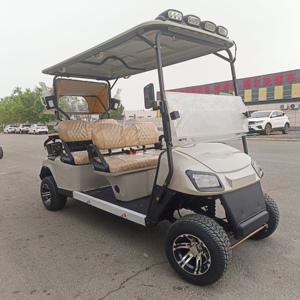 2025 HKBG Factory, superventas, carrito de golf eléctrico de 4 plazas, tracción en las cuatro ruedas, carrito de golf todoterreno legal - Product Image 2