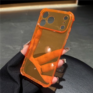 เคสโทรศัพท์ใสหรูหราแบบนีออนบางเฉียบสำหรับ iPhone 17 16 15 14 13 12 11 Pro Max  วัสดุซิลิโคน TPU นุ่ม ป้องกันแรงกระแทก - Product Image 4