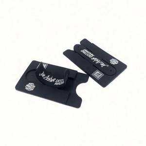 Best Selling <b>Smart</b> Phone Holder Silicone Card <b>Wallet</b> Phone Stand With Customized Logo - Product Image 1