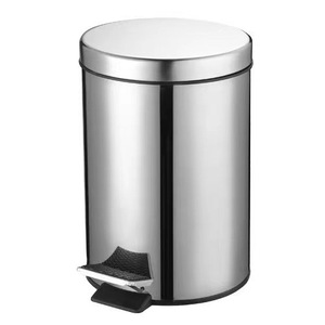 Seau de rangement écologique en acier inoxydable de 30 L à pédale, à ouverture lente et silencieuse, pour une utilisation en intérieur - Product Image 5
