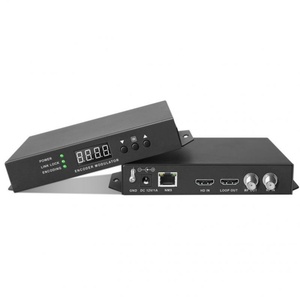 Skd201x kỹ thuật số TV mã hóa <span class=keywords><strong>modulator</strong></span> 1 HD đầu vào RF đầu ra <span class=keywords><strong>DVB</strong></span>-C <span class=keywords><strong>DVB</strong></span>-T ISDB-T <span class=keywords><strong>ATSC</strong></span> dtmb RF MPEG2 mã hóa - Product Image 3