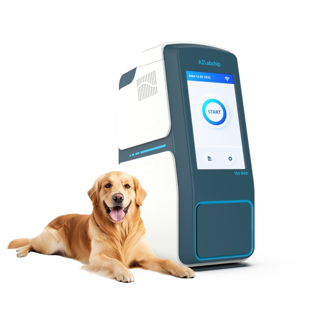 High Accuracy Portable Maintenance Free Veterinary Biochemistry and Electrolyte Analyzer Automated for Animal Use