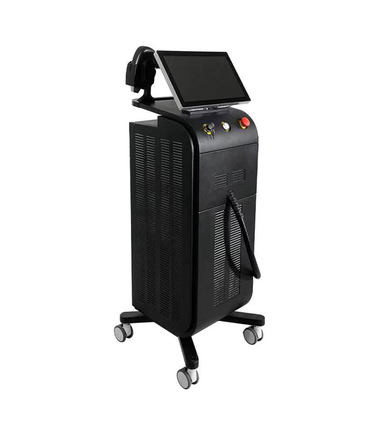 Multifunctional Dual Head ND YAG Diode Laser Hair Removal Machine 755nm