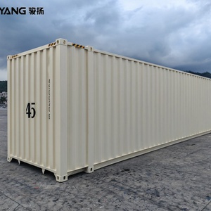 ตู้คอนเทนเนอร์ขนส่งสินค้าแห้งแบบ High Cube ขนาด 45 ฟุต ผลิตจากเหล็กคอร์เทน มาตรฐาน HC ความจุ 86 คิว พร้อมพื้นไม้ ยี่ห้อ JUNYANG สำหรับขาย - Product Image 2