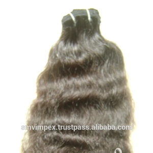 Extensiones de cabello Remy rizado Natural virgen South 100%, máquina de Color Natural, doble trama, permanente, listo, 100g, sin desprendimiento, sin cabello - Product Image 2