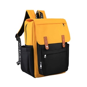 Teal And <b>Black</b> Oxford <b>Backpack</b> With Zipper Closure Shoulder Strap <b>Waterproof</b> Casual Style Softback For Daily Use - Product Image 2