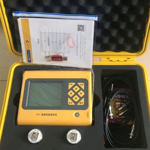 Instrument intelligent F51 pour la détection de la profondeur des fissures dans le béton, machine de détection ultrasonique des défauts du béton - Product Image 5