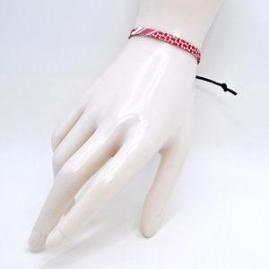 Fabrik Made in China Breite 0,5 cm Einfacher Stil Design Palästina Band Geflochtene Armbänder Zubehör Arabischer Schal Stil - Product Image 6