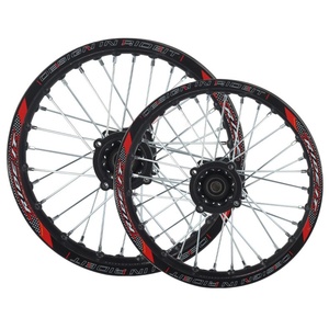 Calcomanías de Aleación de Aluminio para Ruedas de Motocicletas Todoterreno. Rueda de 1.40 x <span class=keywords><strong>14</strong></span> Pulgadas. Rueda de Aluminio de 1.85X12 Pulgadas. - Product Image 2