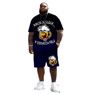 Ensemble de t-shirts pour hommes style streetwear à impression numérique par sublimation, respirant, tricoté, col rond, décontracté, 100% polyester, séchage rapide - Product Image 4