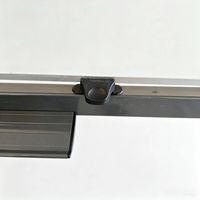 Tableau blanc mobile double face avec roulettes en acier verrouillables, cadre en aluminium, grande étagère à stylos - Ohsung AS09-A