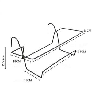 Vente en gros de supports pour pots de fleurs pour décoration intérieure Paniers design déco pour balcon Support et présentoir pour pots de légumes et de plantes - Product Image 1