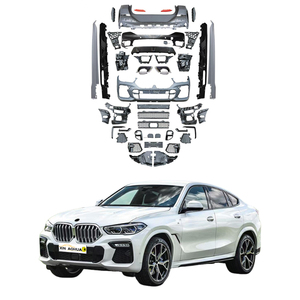 Kit de Carrocería de Fábrica para <span class=keywords><strong>BMW</strong></span> <span class=keywords><strong>X6</strong></span> 2020-2022 <span class=keywords><strong>M</strong></span>-tech, Parachoques Delantero, Alerón Trasero, Faldones Laterales, Acabado de Escape - Product Image 6