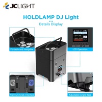 Projecteurs LED à batterie JCLIGHT 6x18w, éclairage de scène pour mariage, contrôle DMX, 6 en 1, sans fil