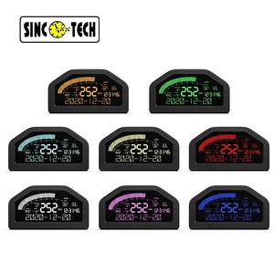 เกจวัดอเนกประสงค์ QSF SincoTech สำหรับรถแข่ง จอ LCD แสดงค่าบูสต์ อัตราส่วนผสมน้ำมันเชื้อเพลิง (AFR) อุณหภูมิไอเสีย (EGT) แรงดันน้ำมัน ความร้อนของน้ำ แรงดันไฟฟ้า ความเร็ว รอบเครื่องยนต์ (RPM) ระยะทางสะสม (ODO) 10-in-1 รุ่น DO922 - Product Image 3