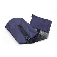Bolsa de almacenamiento con cremallera para colchoneta de yoga de plástico, bolsillo de red para el hombro de 70 cm, ecológica, duradera, para todas las estaciones, unisex, práctica