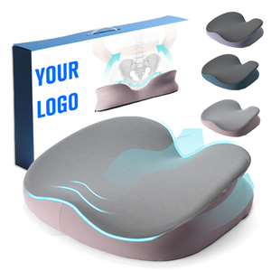 Coussin de chaise de bureau LIANDA C-051 AMZ, best-seller, soulagement de la douleur, coussin orthopédique en mousse à mémoire de forme, gel confortable pour le siège - Product Image 1