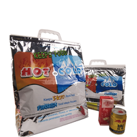 Nouveau Design Bolsa Para livraison sacs refroidisseurs en papier d'aluminium de qualité alimentaire isolation thermique pochette de livraison de Pizza fabricant chine
