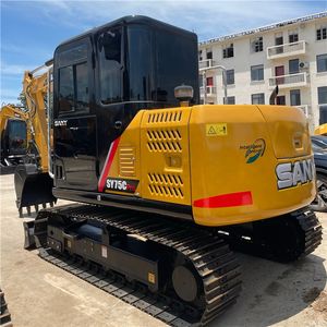 Excavatrice compacte de haute précision SANY SY75C d'occasion pour la rénovation urbaine efficace, la construction de jardins et les travaux de terrassement à petite échelle - Product Image 3