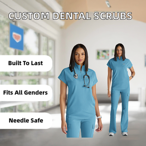 Uniformes Médicos Personalizados con Logotipo OEM, Producto Nuevo de Alta Calidad, Uniformes para Hospitales Dentales, Conjuntos de Uniformes Médicos XL, Uniformes Unisex para Salones de Belleza y Enfermeras - Product Image 2