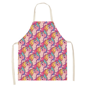 Tabliers à dos nu ajustables 100% coton, lin, cuisine, jardin, personnalisés pour les femmes. - Product Image 3