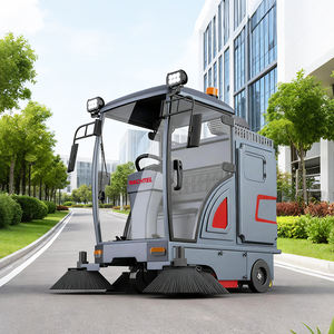 Penyapu lantai otomatis mesin penyapu pembersih Jalan Jalan Listrik Industri - Product Image 2