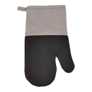 Mitaines de four matelassées personnalisées en néoprène et coton, gants de four imprimés en toile et silicone, style mitaine de four - Product Image 1