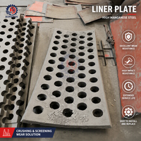 Plaques de concasseur à mâchoires en acier à haute teneur en manganèse KOMANSK, résistantes à l'usure, pièces de concasseur de pierre haute efficacité, pièces de machine minière forgées