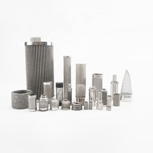 Phần tử lọc bằng thép không gỉ xếp li lưới dây nến cho bộ lọc dầu - Product Image 1