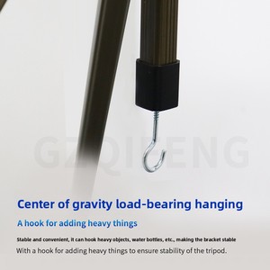 Support de canne à pêche réglable pour la pêche à la carpe, équipement de surfcasting, trépied – Fabrication chinoise - Product Image 4