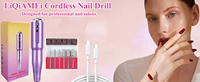 Yumely MN-106 2024, perceuse à ongles électrique rechargeable de haute qualité, 35000 tr/min, professionnelle, portable, forme stylo, pour la maison, le salon, la pédicure
