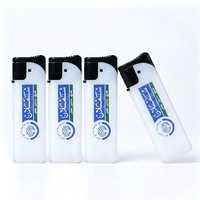 Briquet torche à jet unique en plastique UN1057 - Briquet de poche extérieur durable, rechargeable et coupe-vent pour l'exportation FCL au Moyen-Orient