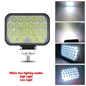 Barre lumineuse LED pour voiture XOVY, 3 pouces, 63 W, lumière de travail carrée, 12 V, 24 V, éclairage automobile, phare antibrouillard, projecteur LED pour tracteur, étanche pour camion - Product Image 2