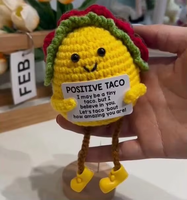 Meilleures ventes 2026 : Poupées au crochet positives, animaux au crochet, dinosaures au crochet, abeilles au crochet – Cadeaux d'anniversaire pour femmes, décorations d'intérieur