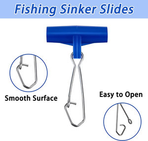 Kit de 25 señuelos deslizantes de alta resistencia con cierres de doble bloqueo para pesca en agua salada, surfcasting y pesca de fondo. - Product Image 4