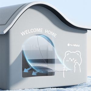 Cama Refrescante para Mascotas, Casa de Verano Elevada, de Malla de Aluminio, Resistente, Desmontable y Lavable, para Perros y Gatos - Product Image 2