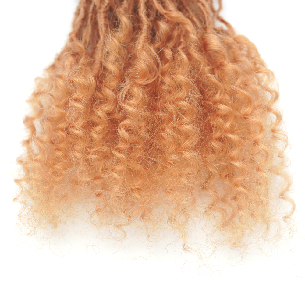Vast Hair Workshop Craft Detail 8 for KAMA Real Human Hair Sisterlocks Extensions Handmade Microlocs with Curly Tips for Permanent Dreadlock